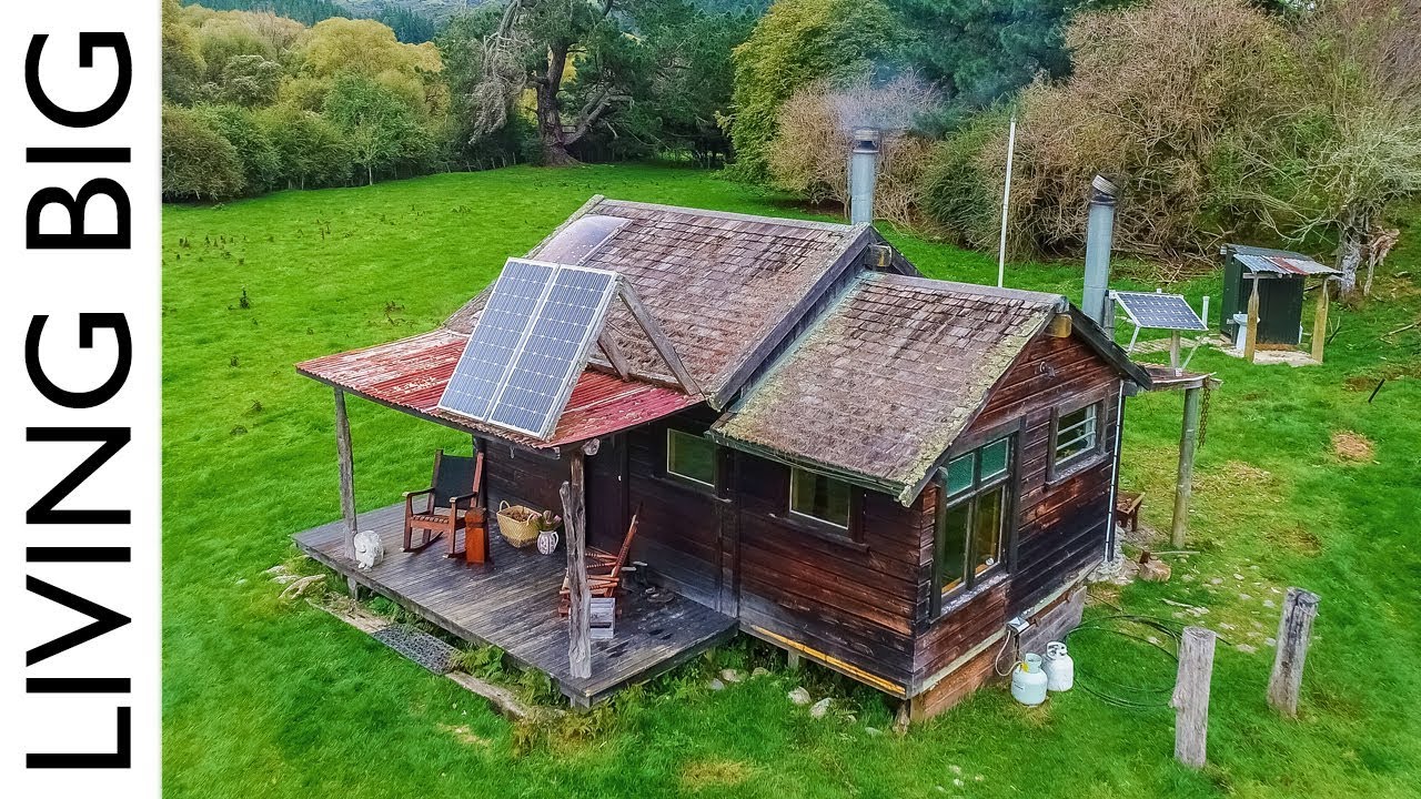 Off The Grid Cabin In New Zealand Paradise