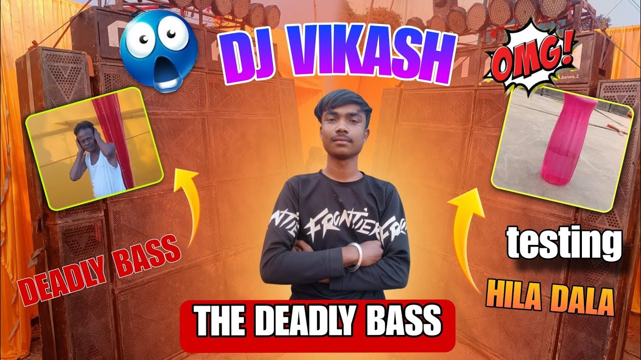dj vikash barora 🔊⚡ live testing 🤯omg itna khatarnak #djshashi #djvikashbarora 