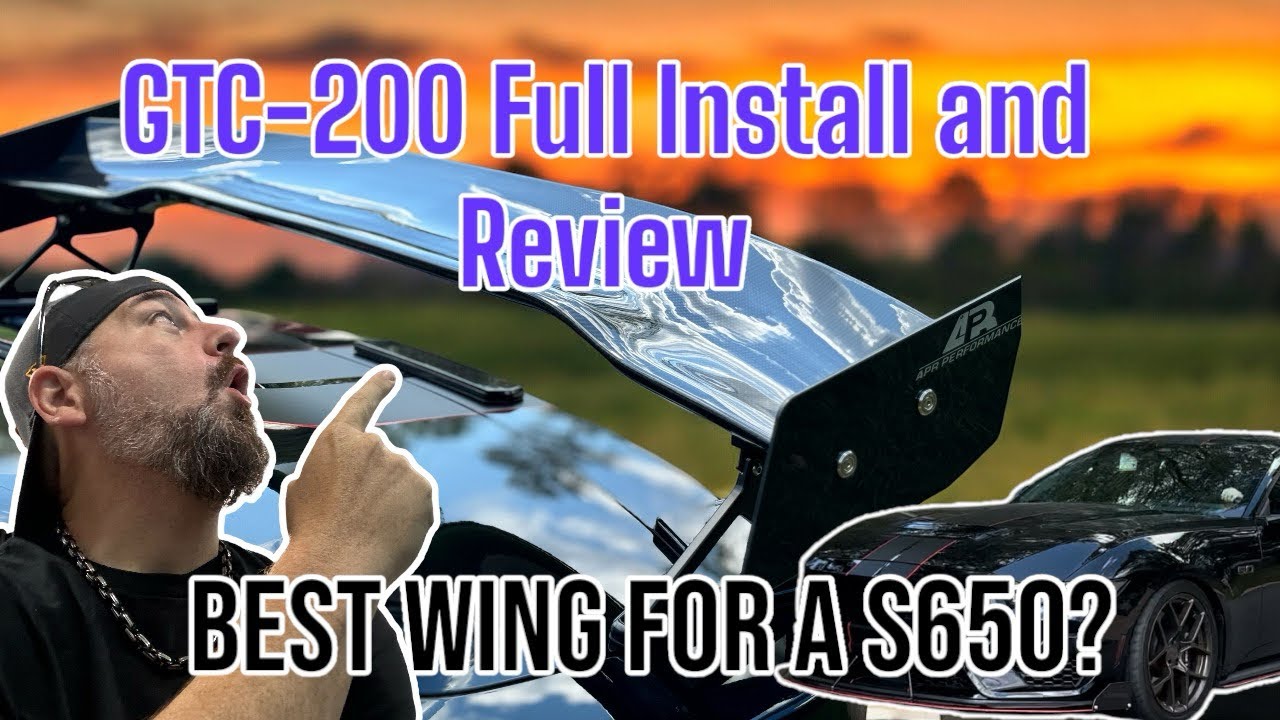 The ABSOLUTE BEST wing for a S650 Mustang