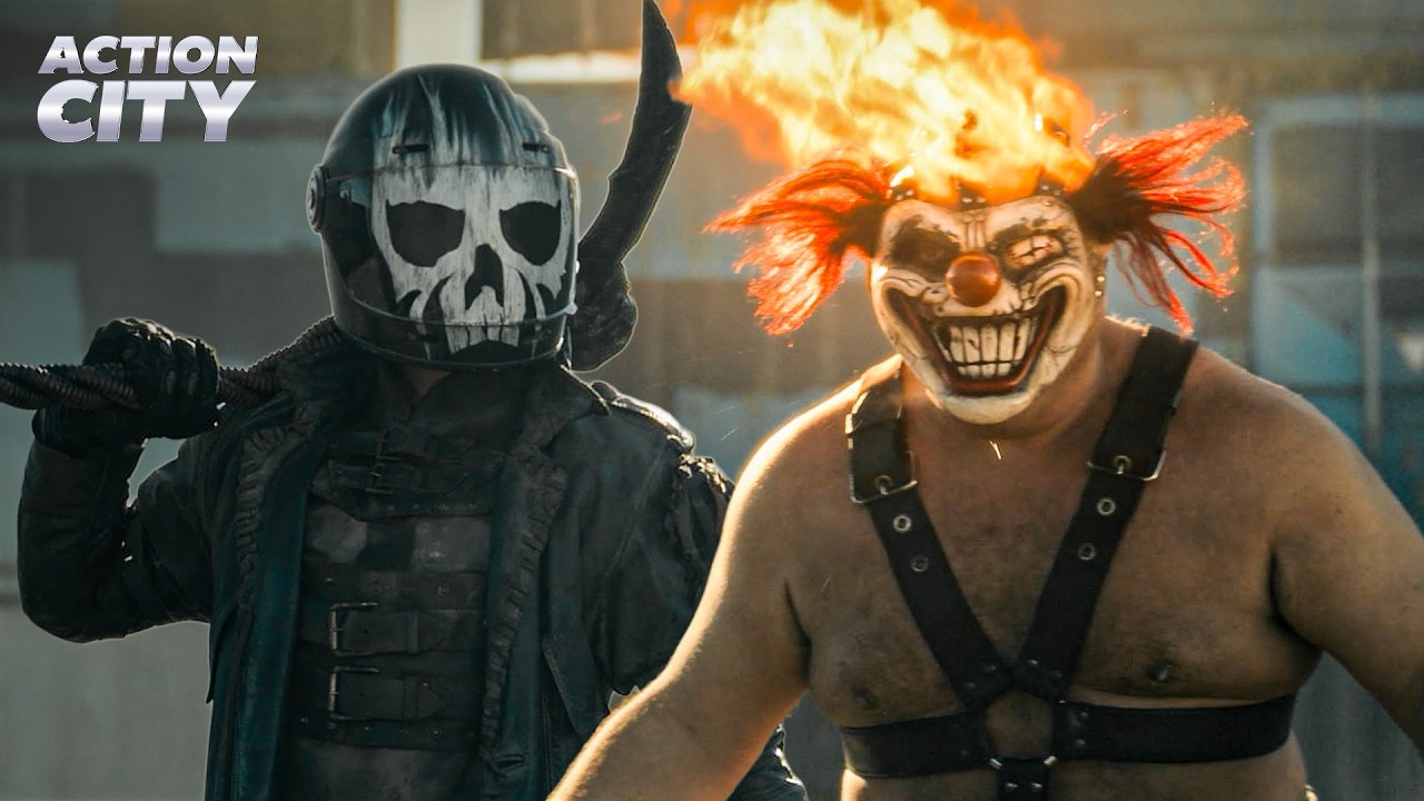 Sweet Tooth Ends Mr. Grimm in Fiery Showdown | Twisted Metal (Samoa Joe, Mike Mitchell)
