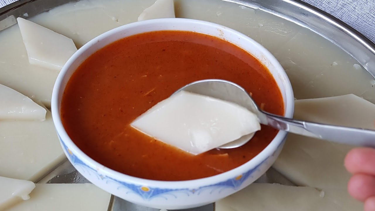 YOZGAT CARBAŞI DOUGH AND CARBACI SOUP - BRIDE SWALLOW 😉