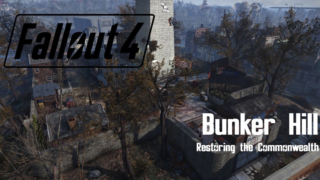 Bunker Hill - Caravan Trader Town - Fallout 4 Settlements