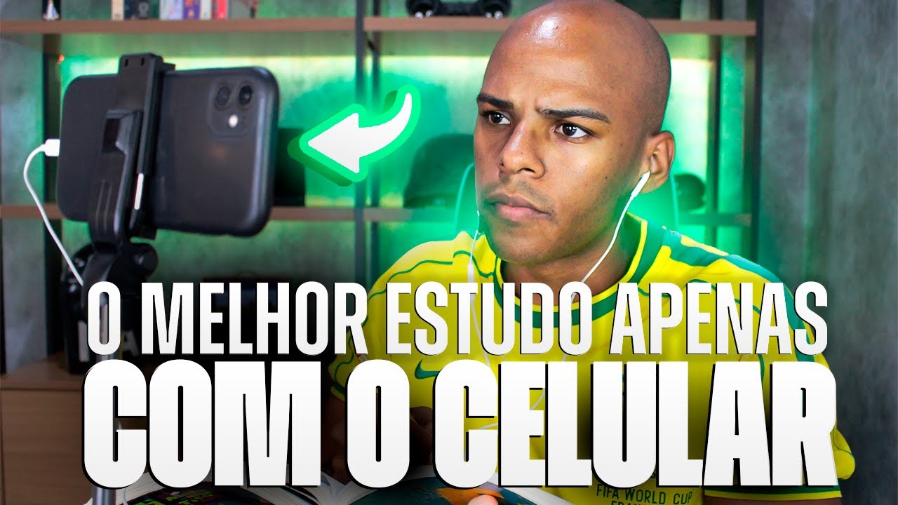 O MELHOR ESTUDO UTILIZANDO APENAS O CELULAR