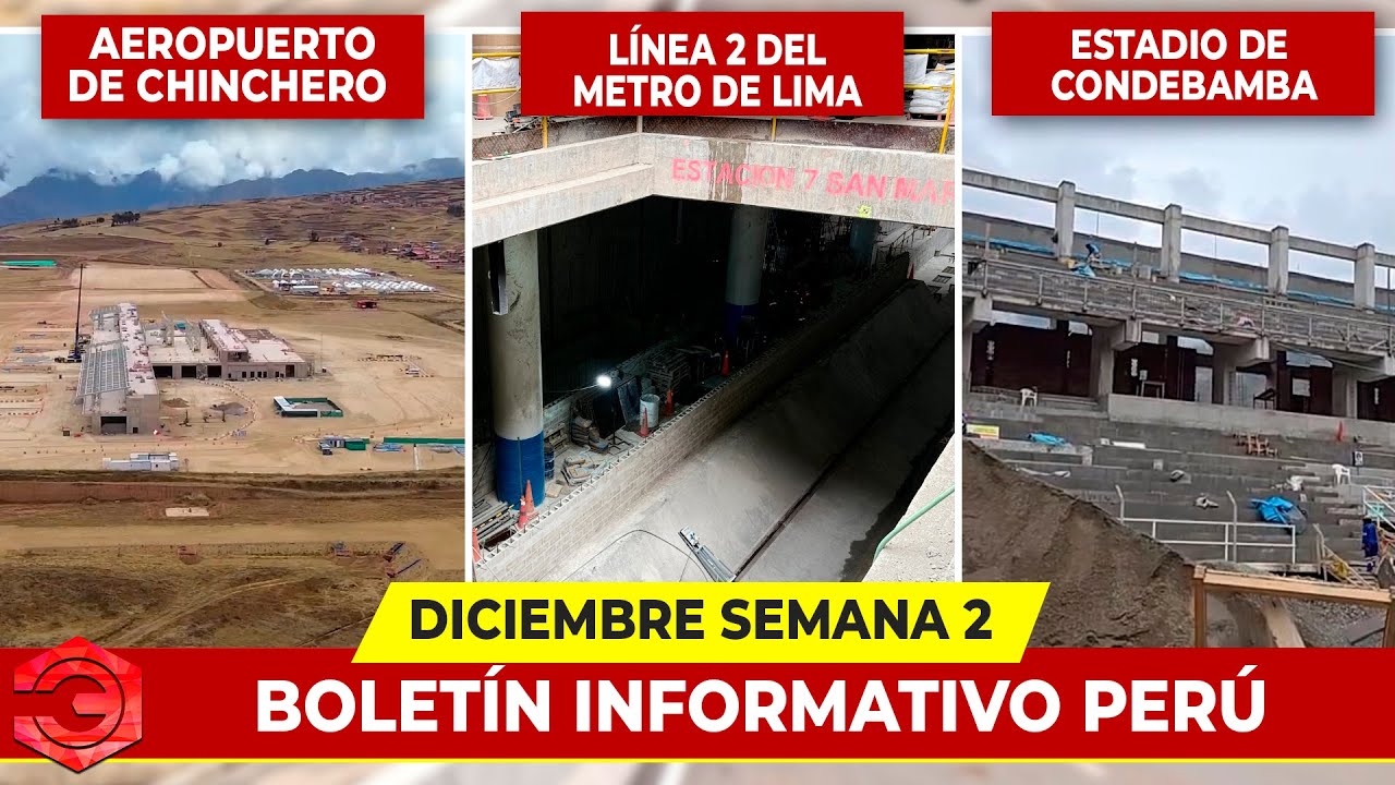 Noticias de Infraestructura de la Actualidad de Perú | 2° Semana Diciembre