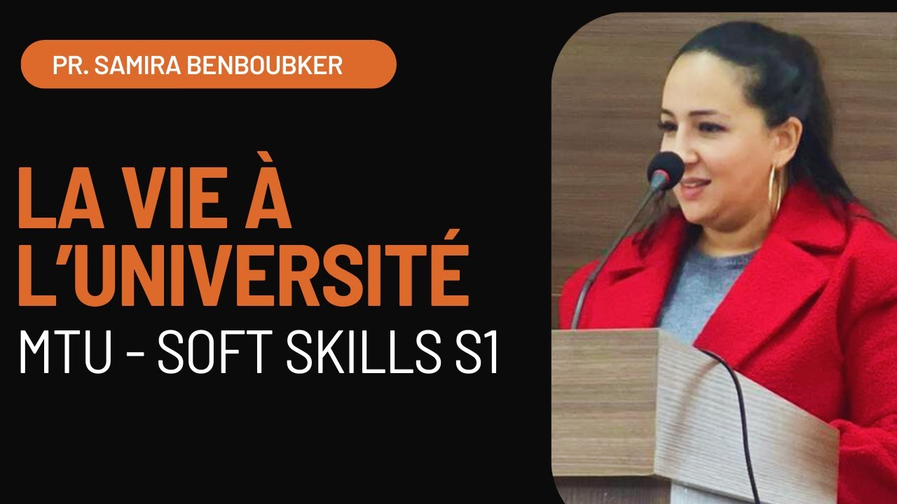 La vie à l’université MTU - Soft Skills S1