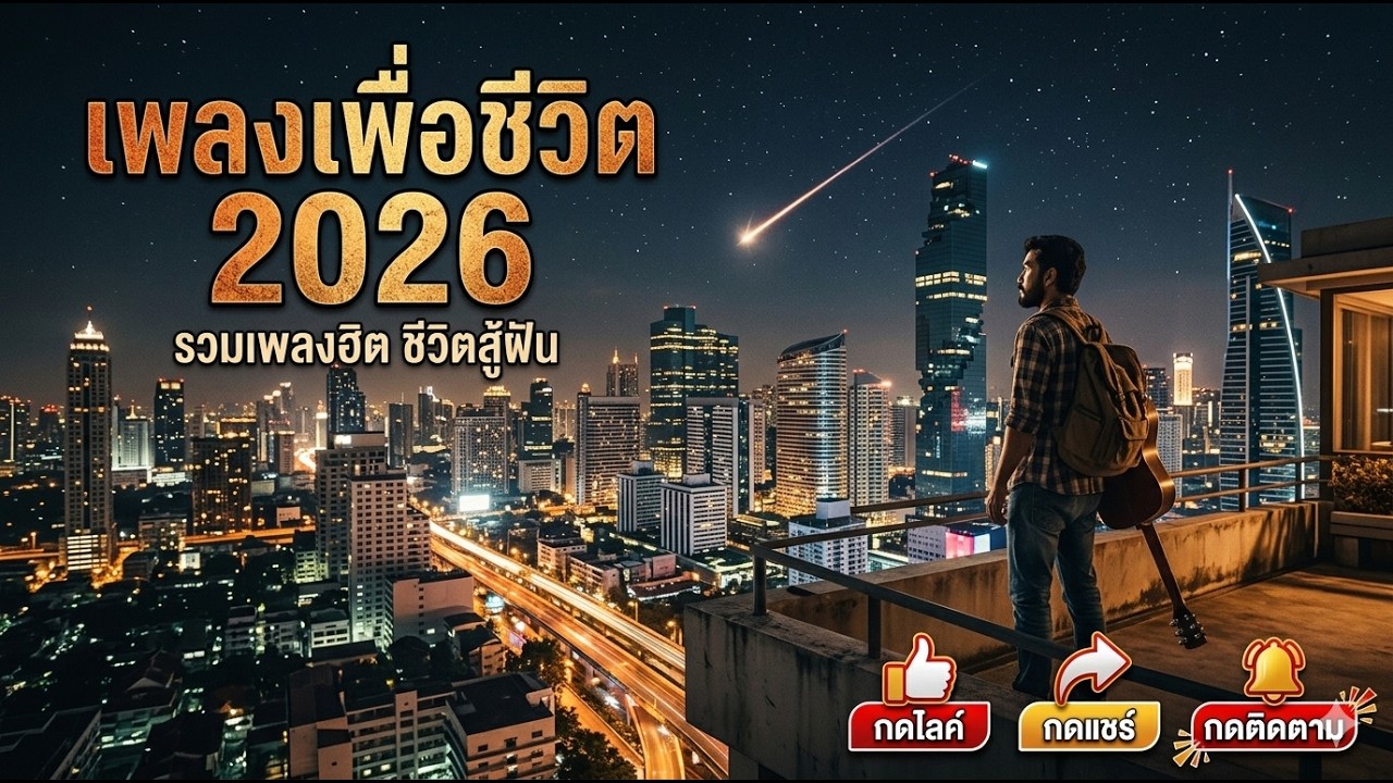 รวมเพลงฟังเพลินๆ เพลงเพื่อชีวิตมาใหม่