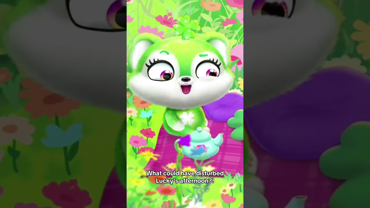 What surprised Lucky Fluvsie?? #shorts