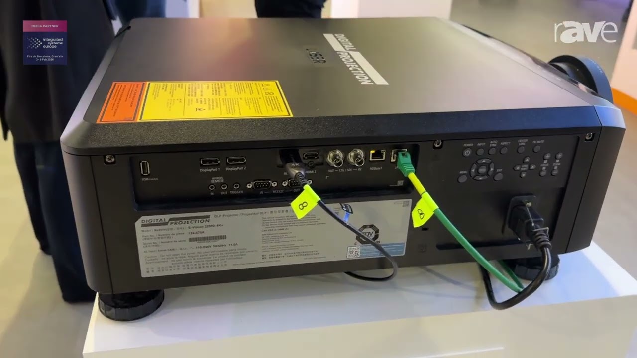ISE 2026: Digital Projection Introduces E-Vision 22000 4K+ Projector