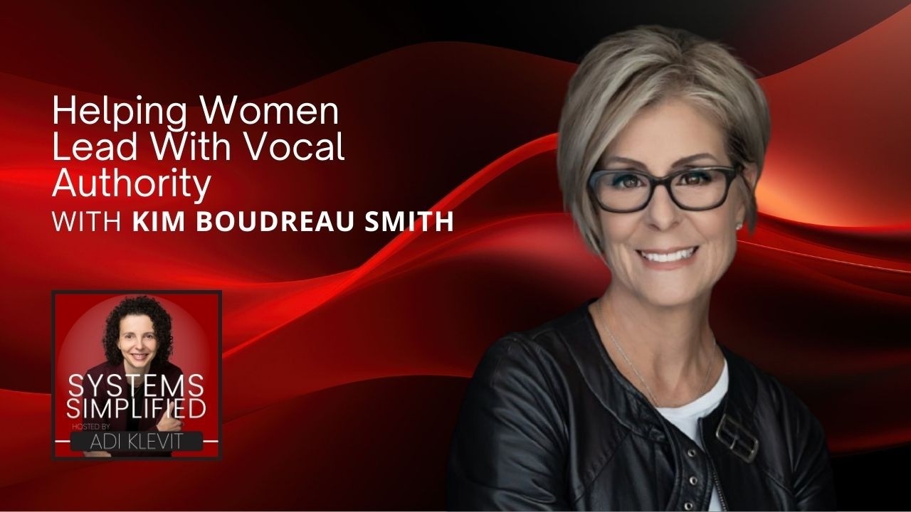 How Kim Boudreau Smith Helps Women Lead With Vocal Authority