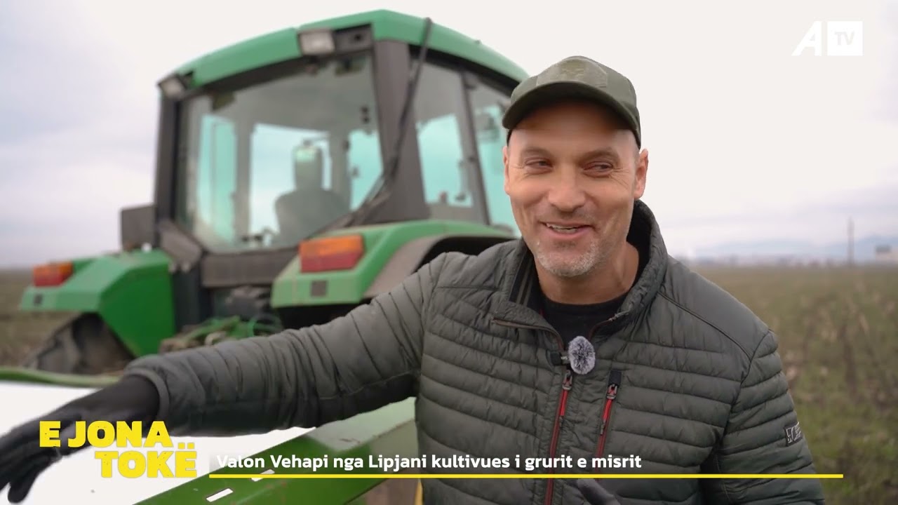 Valon Vehapi nga Lipjani kultivues i grurit e misrit