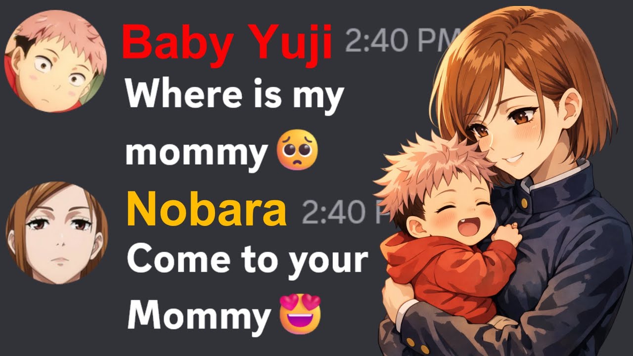If Jujutsu Kaisen charcaters had to babysit Baby Yuji | Jujutsu Kaisen Discord Server