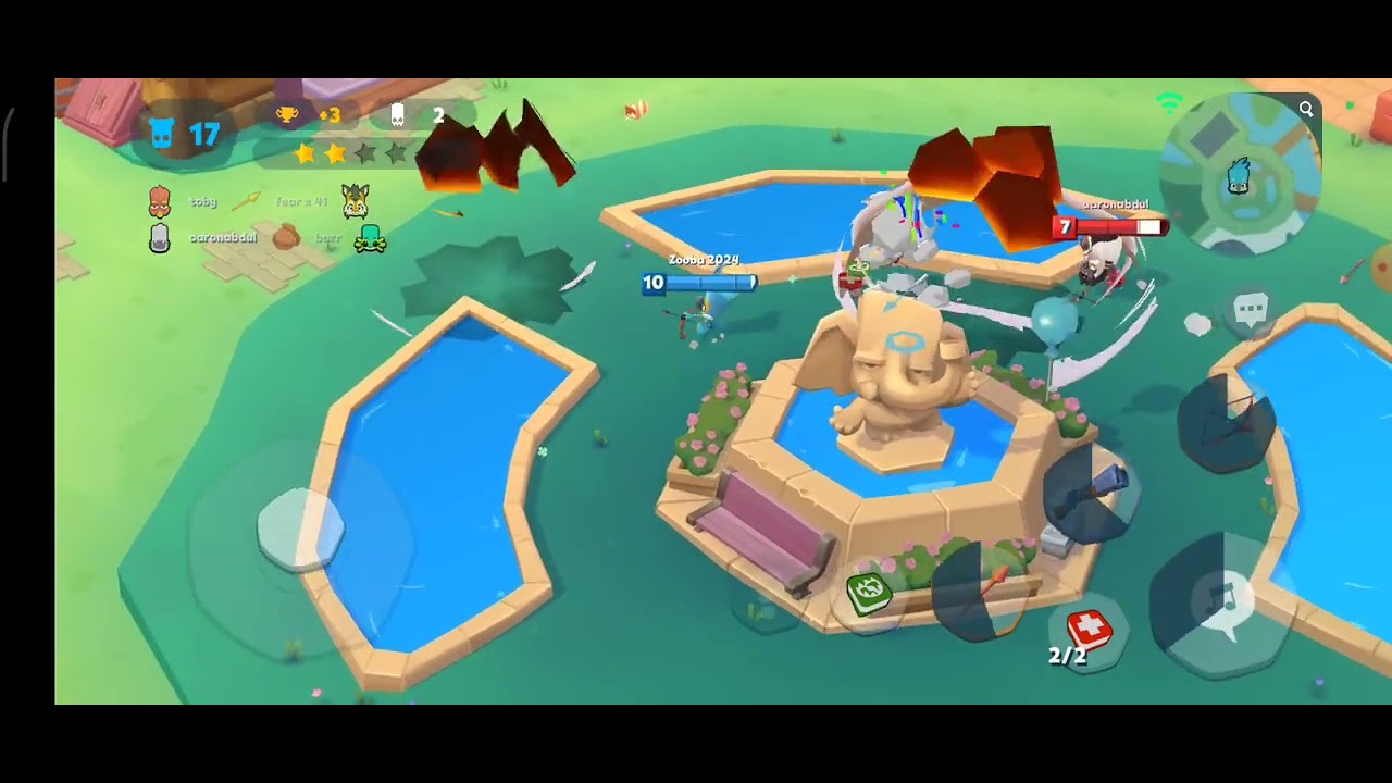 Zooba game pelayan YARA level 10 🐦🐦 👍