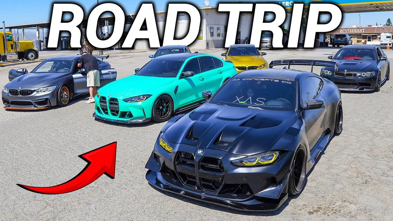 HEAVILY MODIFIED BMW ROAD TRIP GONE WRONG!!!