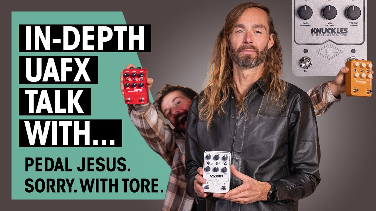 Checking out new UAFX Pedals with Tore! | Knuckles, ANTI, Enigmatic