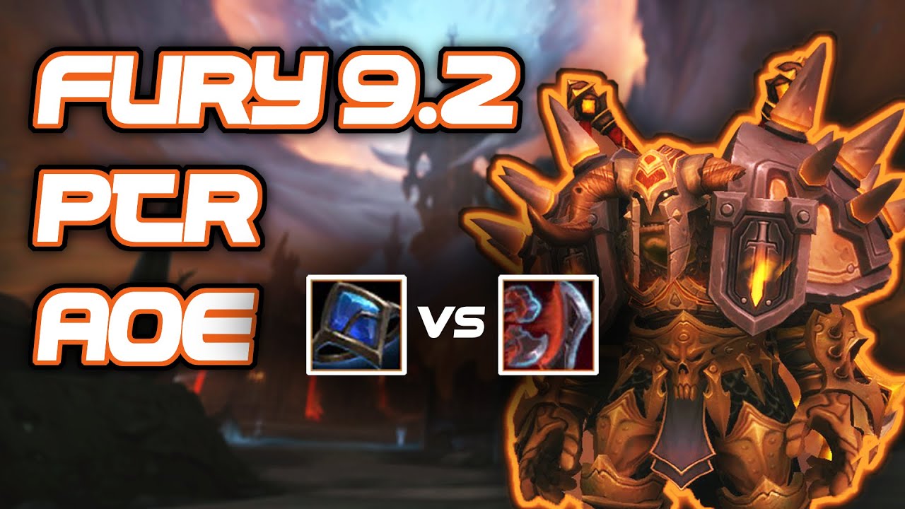 [9.2 PTR] FURY Warrior Potential BEST AOE Builds - Signet Overthroned?