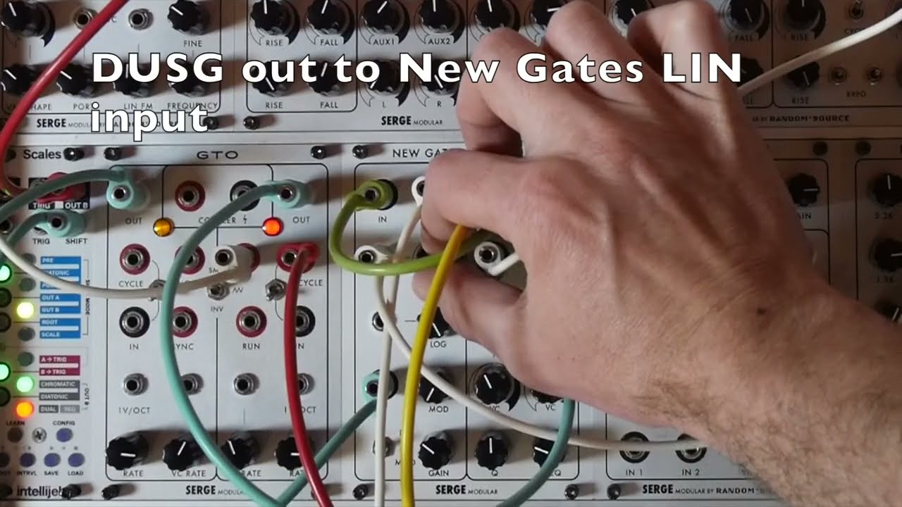 Serge Modular New Gates / VCFX 2023 first patch