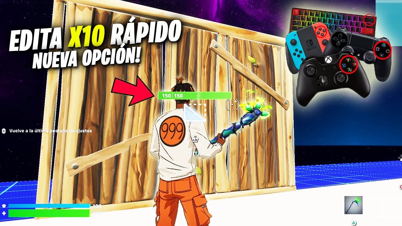 ACTIVA Esta NUEVA OPCI&Oacute;N Para EDITAR M&Aacute;S R&Aacute;PIDO y FLUIDO FORTNITE (EDICI&Oacute;N SIMPLE) *PS4/XBOX/PC/PS5*