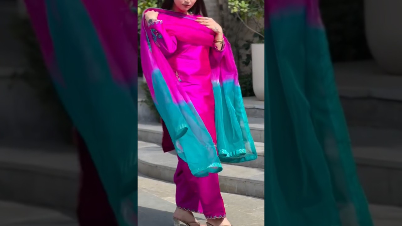 New punjabi summer suit design ideas/Beautiful punjabi suit 💕#2025 #trending #shorts #viralshorts