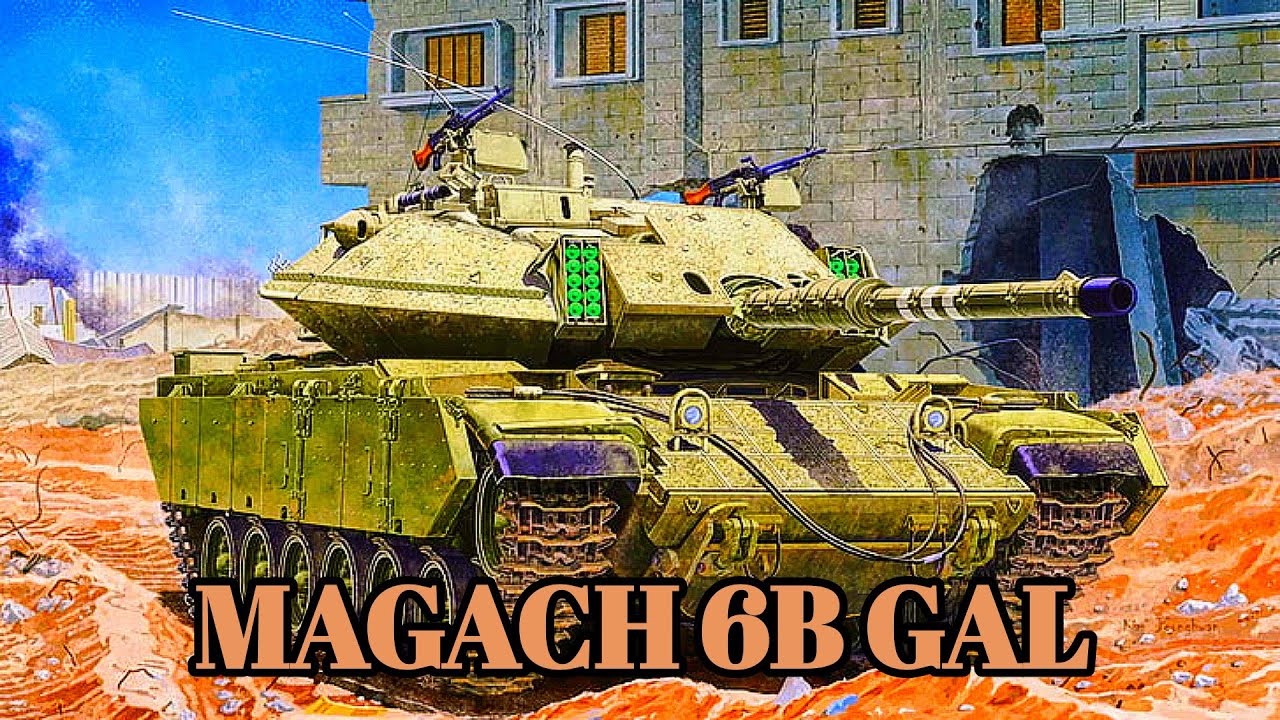MAGACH 6B GAL Путь к MERKAVA MK. 1 / Часть 2 😎 World of tanks / Современные танки