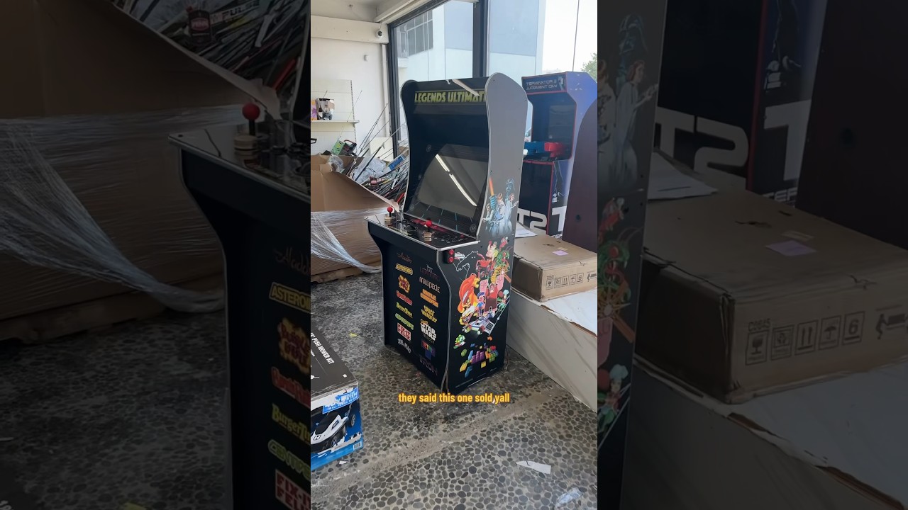 Buying a Vintage Arcade Game ! #t2judgementday #arcade1up #arcadegame #offerit #vintagegame