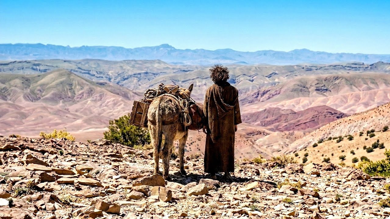 راجل بيتوه في صحراء المغرب لأيام ، من غير أكل ولا ميه