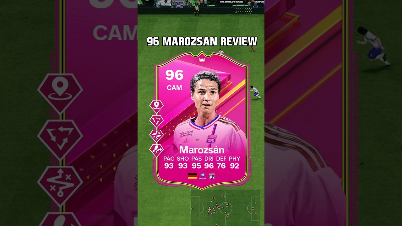 96 Marozsan Review in EA Sports FC 24 #shorts #short #fc24 #eafc24 #futties #marozsan #fifa