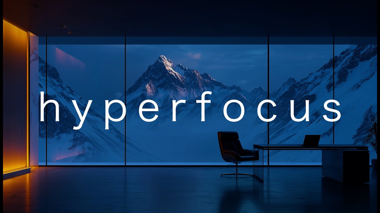 Deep Work Focus Music – Hyperfocus Mode for Study & Coding (Quiet Winter Office)