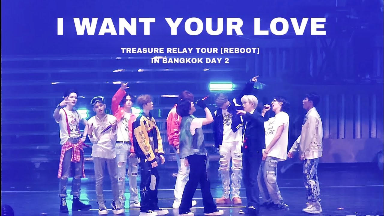 TREASURE - I WANT YOUR LOVE | 2024 TREASURE RELAY TOUR [REBOOT] IN BANGKOK DAY 2