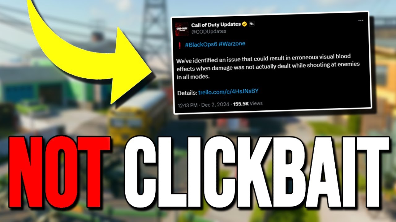 TREYARCH ADMITS SKILL BASED DAMAGE IS IN BLACK OPS 6