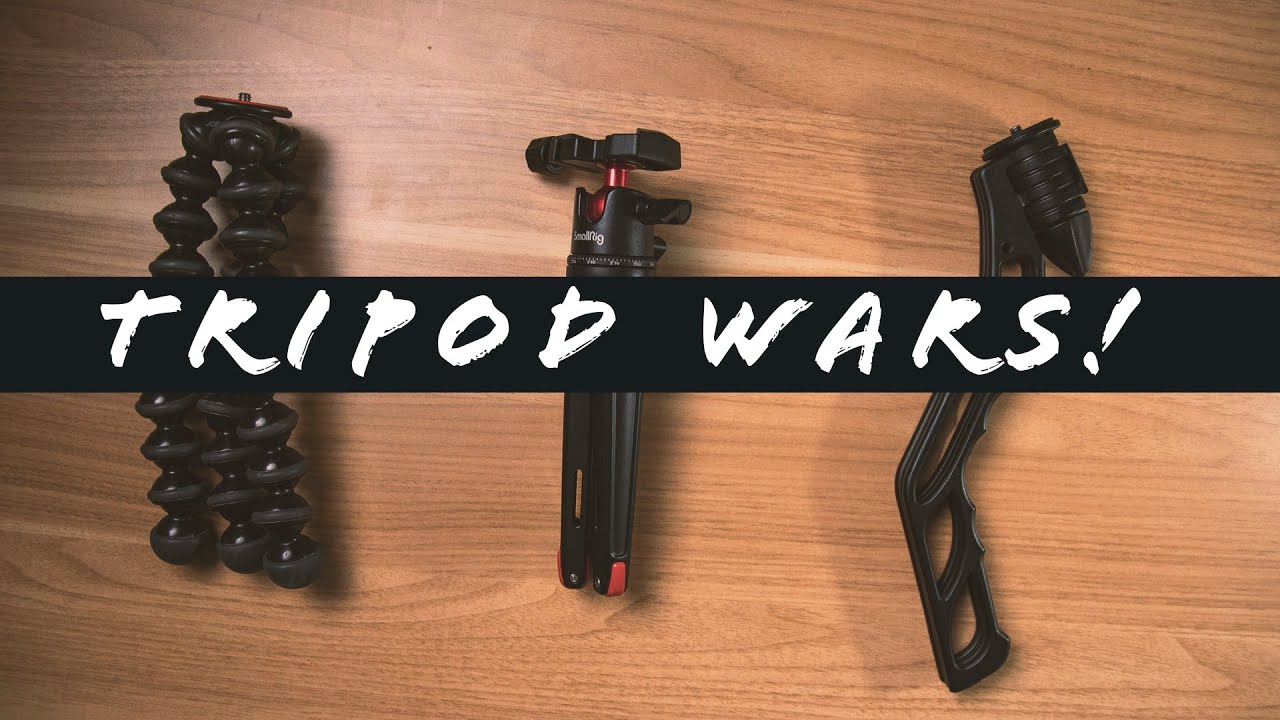 Gorillapod VS Switchpod VS Mini Tripod | TRIPOD WARS