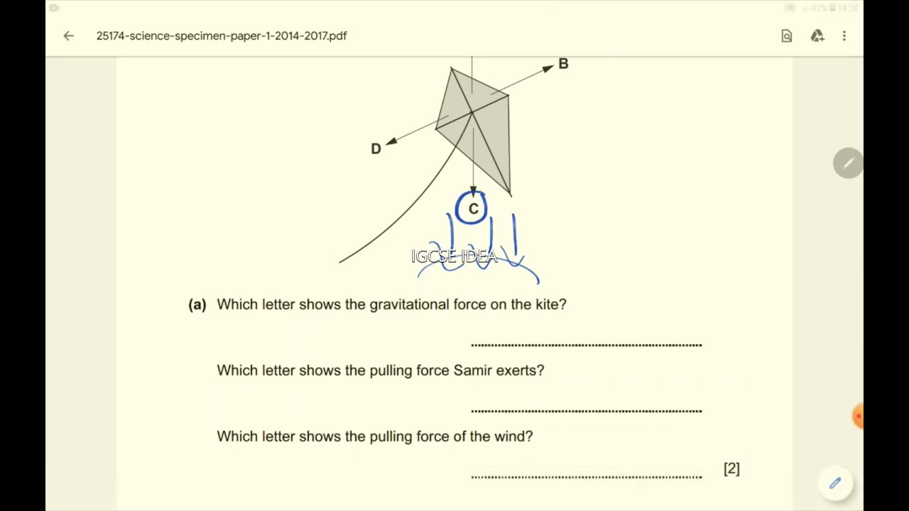 cambridge primary checkpoint 0846/01 science specimen paper 2014