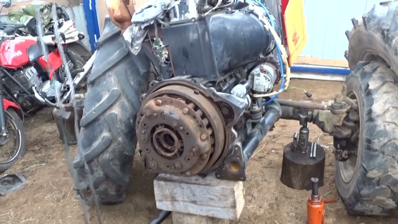 трактор Т 30\/разобрал сцепление\/проблема найдена///tractor T 30\ / disassembled the clutch