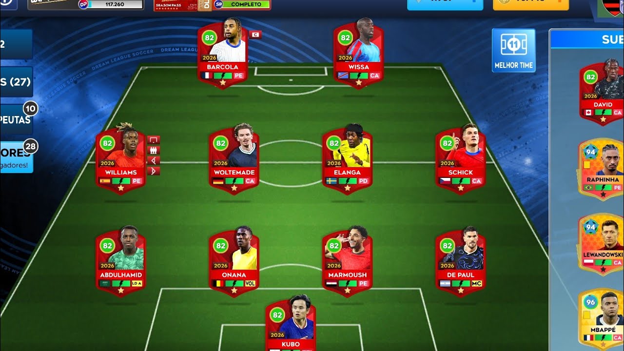 DLS 26 ✅ RESGATANDO O 2 JOGADOR LEGEND'S DA TEMPORADA, DENNIS BERGKAMP
