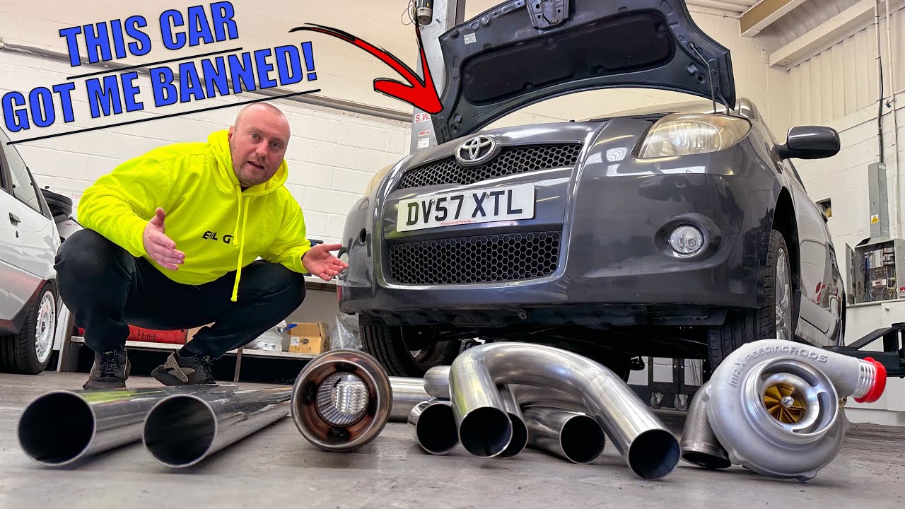 ДЕШЕВЫЙ TOYOTA YARIS SR MK2 1.8 130 фунтов стерлингов TURBO CONVERSE (PT4)