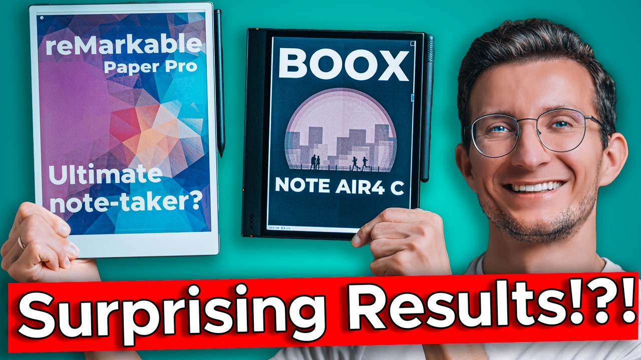 Remarkable Paper Pro против Boox Note Air 4C: подробное сравнение конструкции, дисплея и производ...
