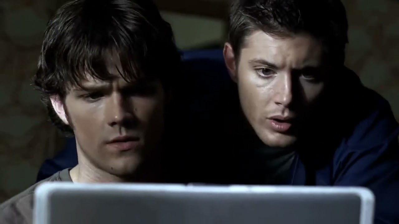 Sam Is Researching The Lake Manitoc - Supernatural 1x03 Scene