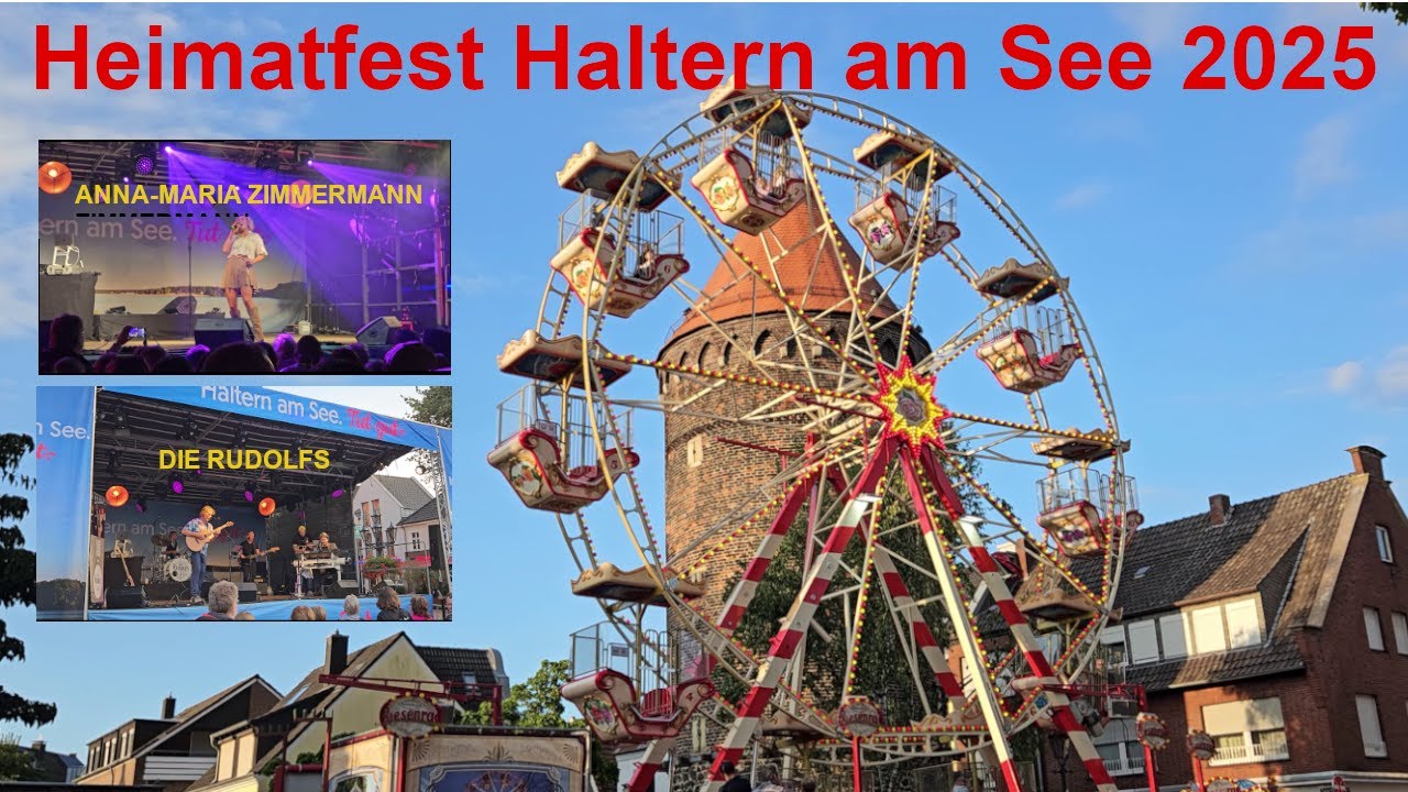 Heimatfest Haltern am See 2025 | Anna-Maria Zimmermann | Die Rudolfs | Landsk. Fanfarenkorps Haltern