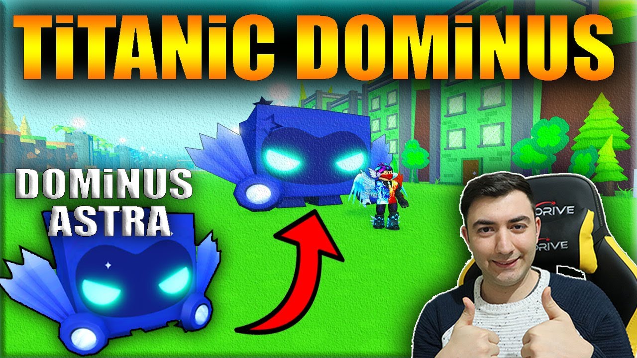 Yeni Titanic Dominus Peti - Titanic Pet Takasları / Roblox Pet Simulator X