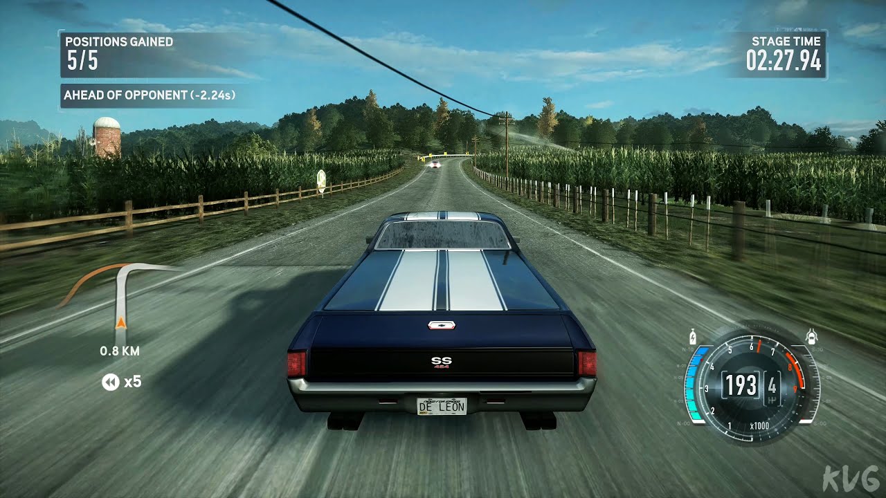 Need for Speed: The Run - Chevrolet El Camino SS (Cesar De Leon) 1970 - Gameplay (PC UHD) [4K60FPS]