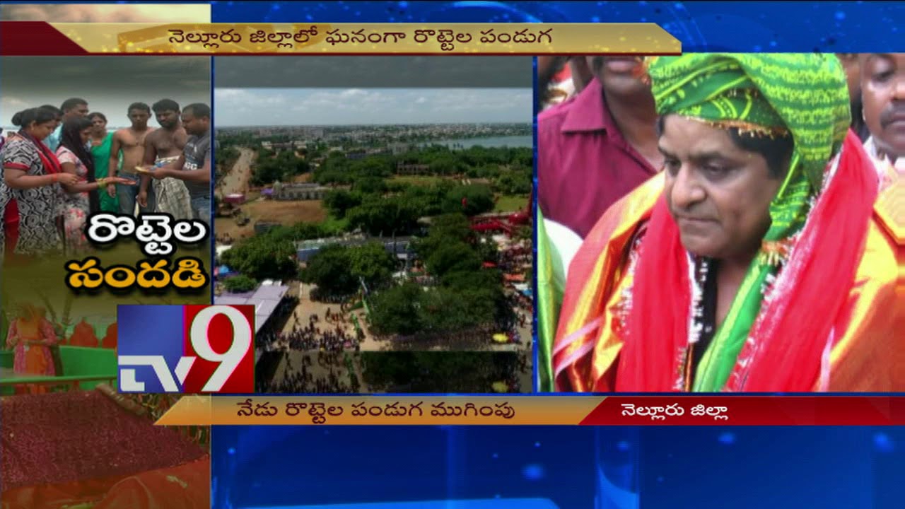 Actor Ali attends Rottela Panduga in Nellore - TV9