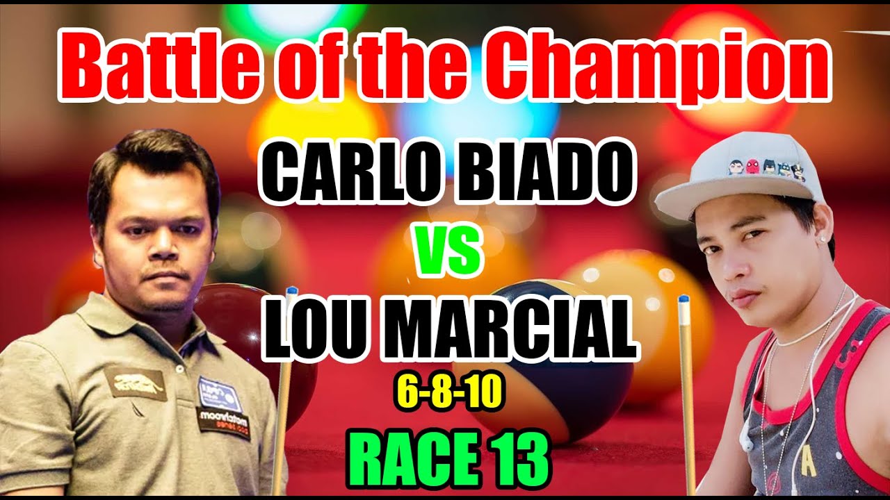 Champ Carlo Biado vs Lou Marcial