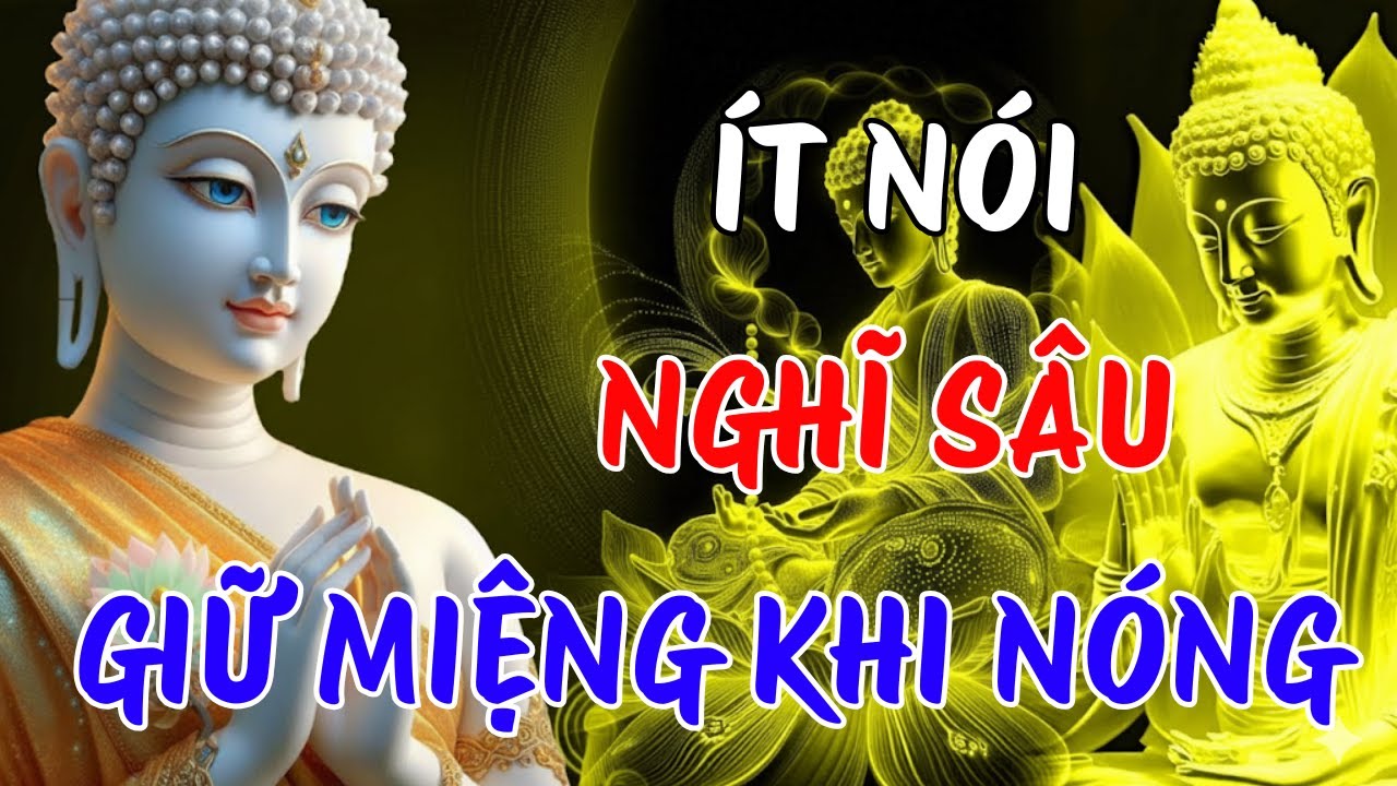 ÍT NÓI NGHĨ SÂU - GIỮ MIỆNG KHI NÓNG, TÂM AN LẠC CẢ ĐỜI | LỜI PHẬT DẠY