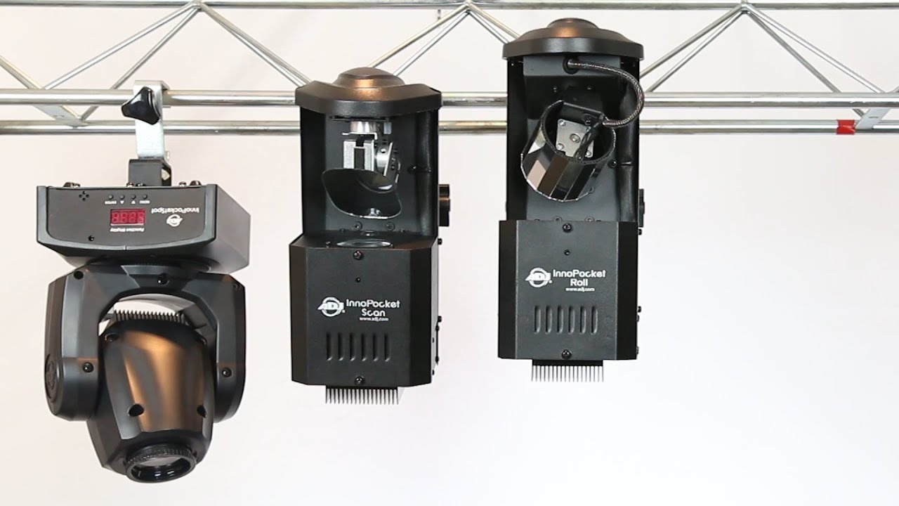 American DJ Inno Pocket Series [Spot + Scan + Roll]