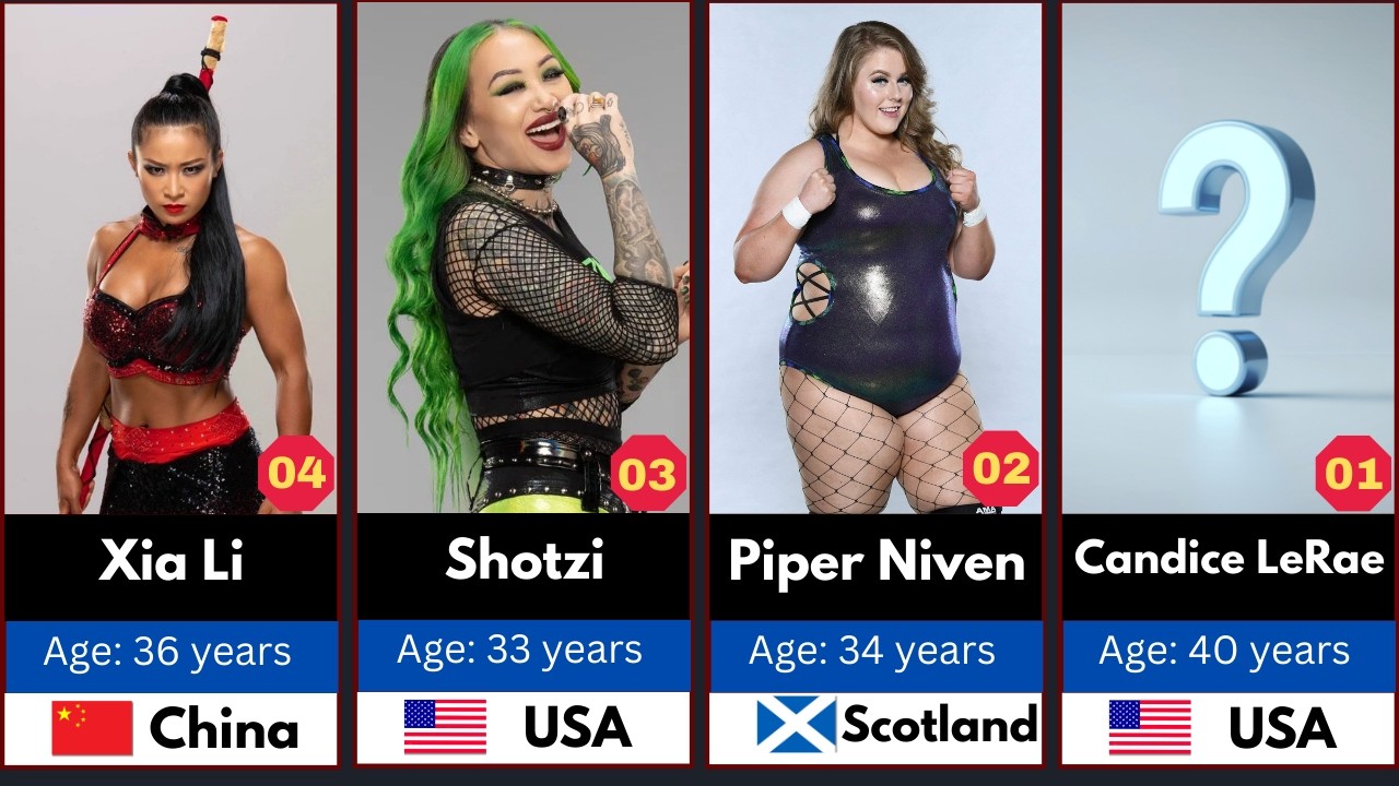 Top 30 WWE Divas Ranked by Beauty 😍