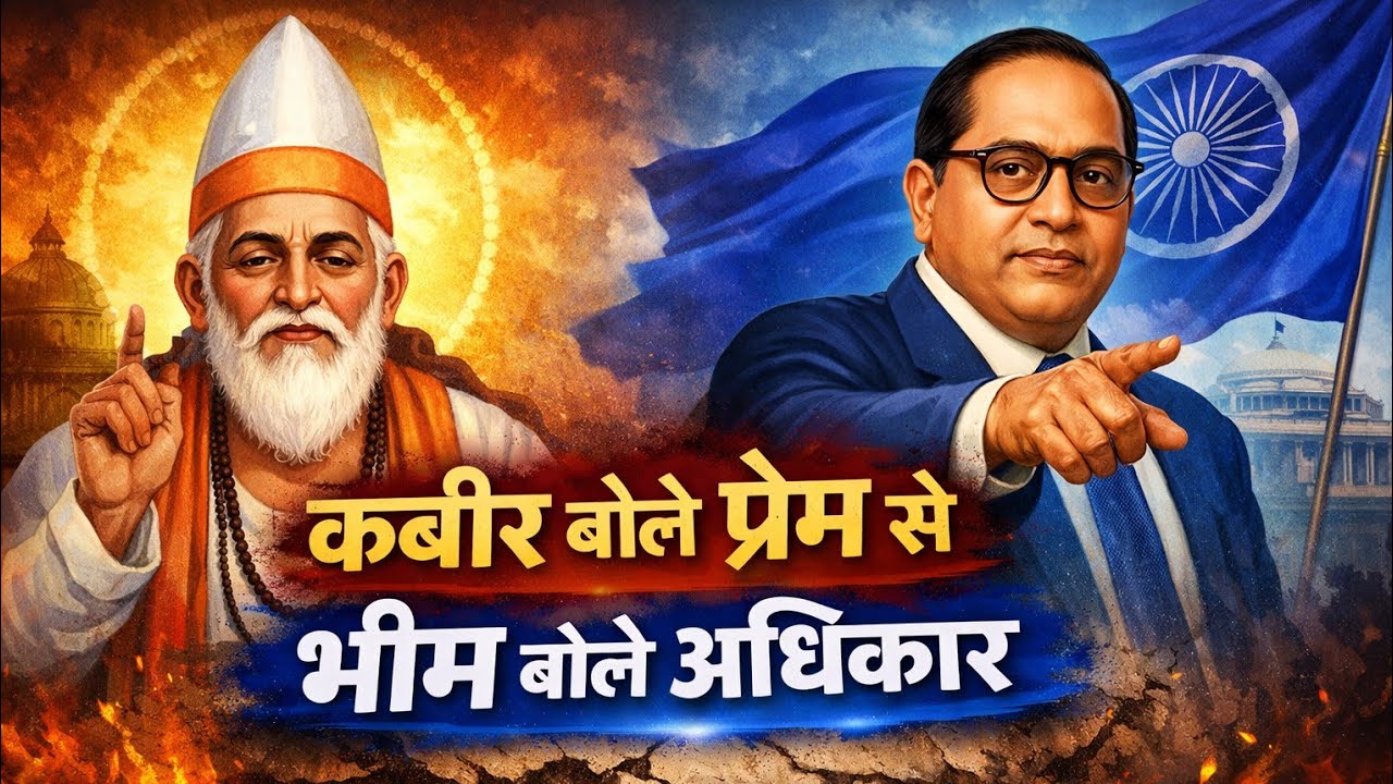 कबीर बोले प्रेम से, भीम बोले अधिकार | Kabir Bole Prem Se, Bhim Bole Adhikar Song | 2 Virsion Song.