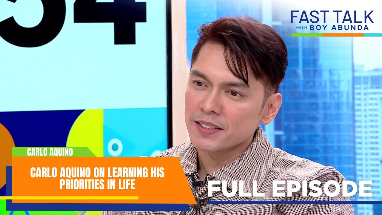 Fast Talk with Boy Abunda:Carlo Aquino, muling nagbabalik para sa isang pelikula! (Full Episode 807)