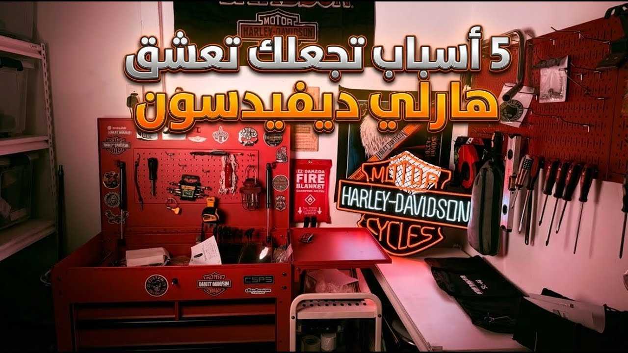 5 أسباب تجعلك تعشق هارلي ديفيدسون | لماذا هارلي ديفيدسون أسطورة الدراجات النارية؟