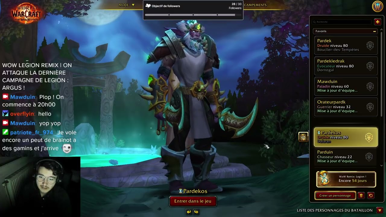 WOW LEGION REMIX | ON ATTAQUE LA DERNIÈRE CAMPAGNE DE LEGION : ARGUS !