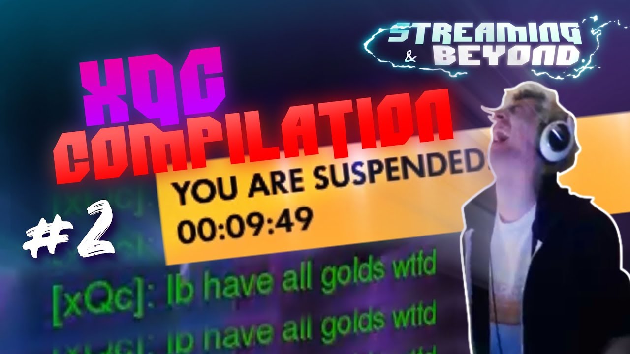 XQC RAGE and FUNNY MOMENTS Compilation #2