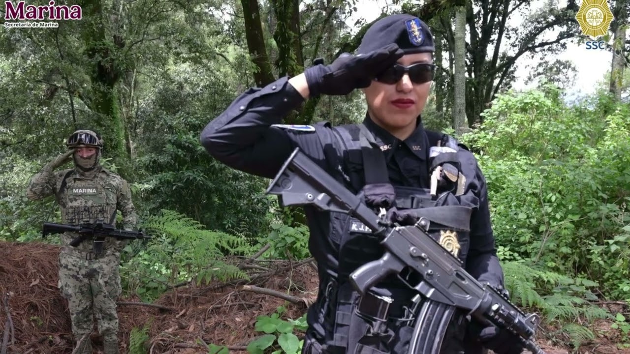 SSC DE LA CDMX Y LA SEMAR REALIZAN CURSO DE ADIESTRAMIENTO DEL AGRUPAMIENTO FUERZA DE TAREA ZORROS